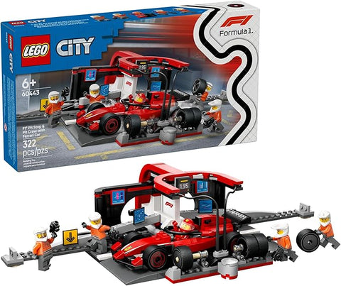 Lego City F1  "Pit Stop" 322 pcs.