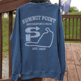 Weathered Track Map Crew Sweatshirt
