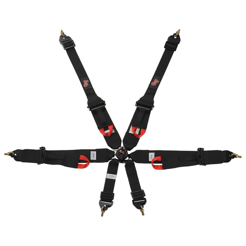 G Force 6 Pt FIA Camlock Harness Pro Series