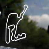 Summit Point 3" Shenandoah Circuit Track Map Decal